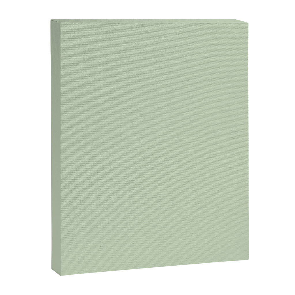 Light Pastel Kitchen Sage Solid Canvas Print Gallery Image 8