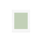 Light Pastel Kitchen Sage Solid Art Print Gallery Image 1