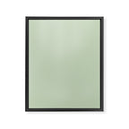 Light Pastel Kitchen Sage Solid Framed Canvas Print Gallery Image 8