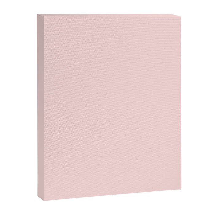 Light Pink Solid Color Canvas Print Gallery Image 1