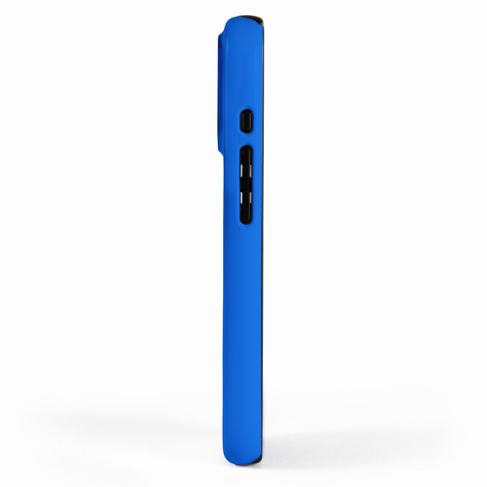 Maximal Blue Solid Color iPhone Case Gallery Image 2