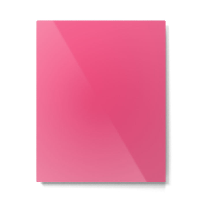 Maximal Hot Pink Solid Color Metal Print Gallery Image 1
