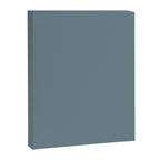 Medium Neutral Blue Gray Solid  Canvas Print Gallery Image 8