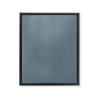 Medium Neutral Blue Gray Solid  Framed Canvas Print Gallery Image 8