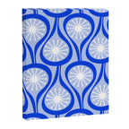 Mid Century Modern Atomic Drops Light Blue Royal Blue Canvas Print Gallery Image 8