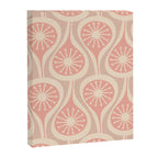Mid Century Modern Atomic Drops Retro Pattern in Dusky Blush Pink Canvas Print Gallery Image 8