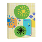 Mid Century Modern Fun Retro Atomic Canvas Print Gallery Image 8
