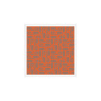 Midcentury Mid Mod Piquet Inspired by PANTONE 17 1230 Color of the Year Mocha Mousse Art Print Gallery Image 1