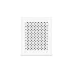 Midcentury Stars and Dots Classic Pattern in Black and White Art Print Gallery Image 1