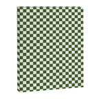Mini Mini Check Pattern in Green  Canvas Print Gallery Image 8