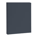 Modern Navy Blue Gray Solid Canvas Print Gallery Image 8