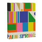 Modtastic Palm Springs Colorful Mid Century Modern Abstract Geometric Canvas Print Gallery Image 8