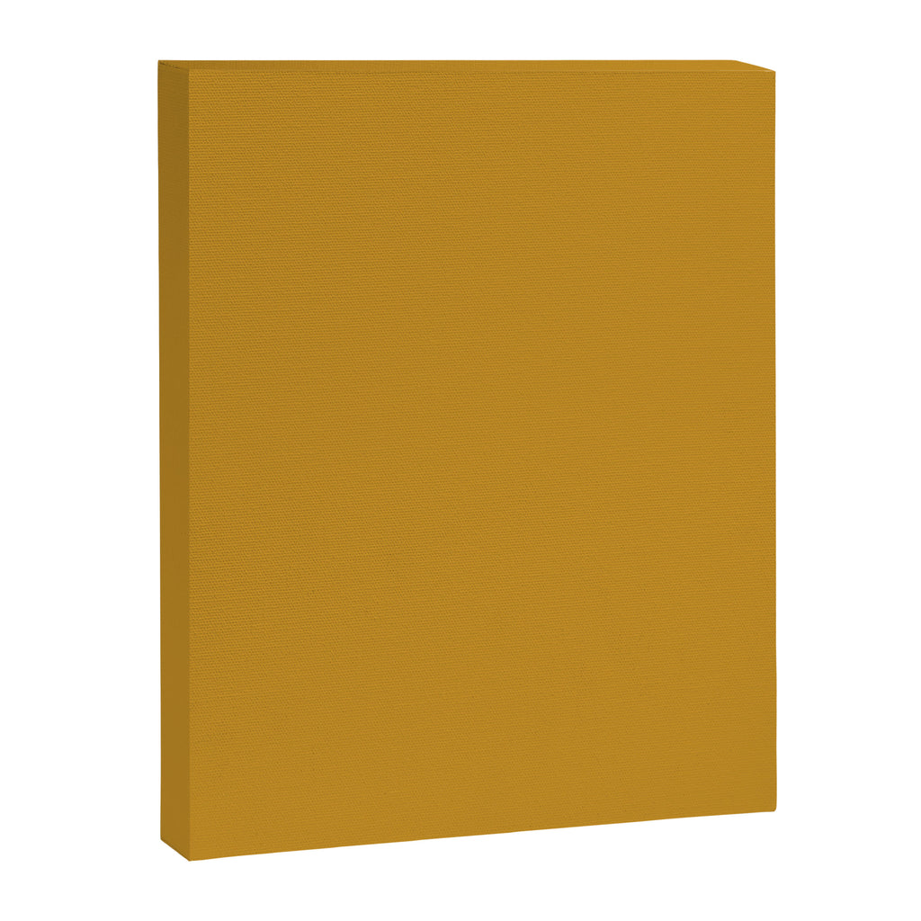 Morocco Mustard Gold Solid Colour Canvas Print Gallery Image 8