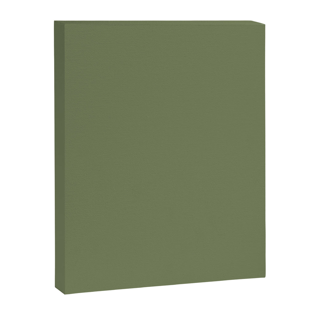 Moss Green Sage Solid Color  Canvas Print Gallery Image 8