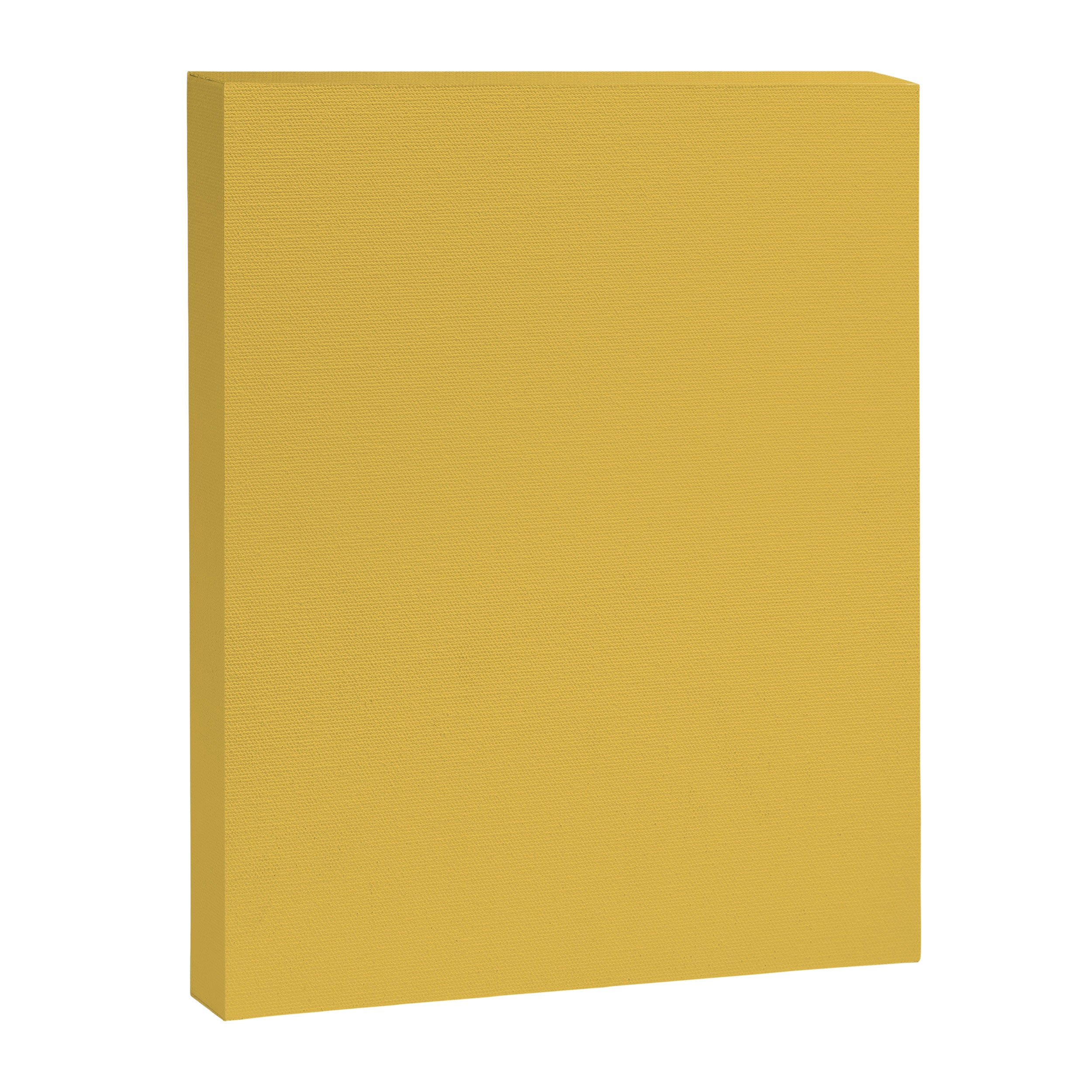 Mustard Yellow Solid Canvas Print Gallery Image 8