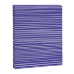 Natural Stripes Modern Minimalist Pattern in Purple on Purple Canvas Print Gallery Image 6