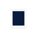 Nautical Navy Blue Solid Color Art Print Gallery Image 1