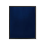 Nautical Navy Blue Solid Color Framed Canvas Print Gallery Image 8