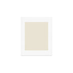 Neutral Cream Beige Solid Art Print Gallery Image 1
