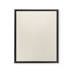 Neutral Cream Beige Solid Framed Canvas Print Gallery Image 8