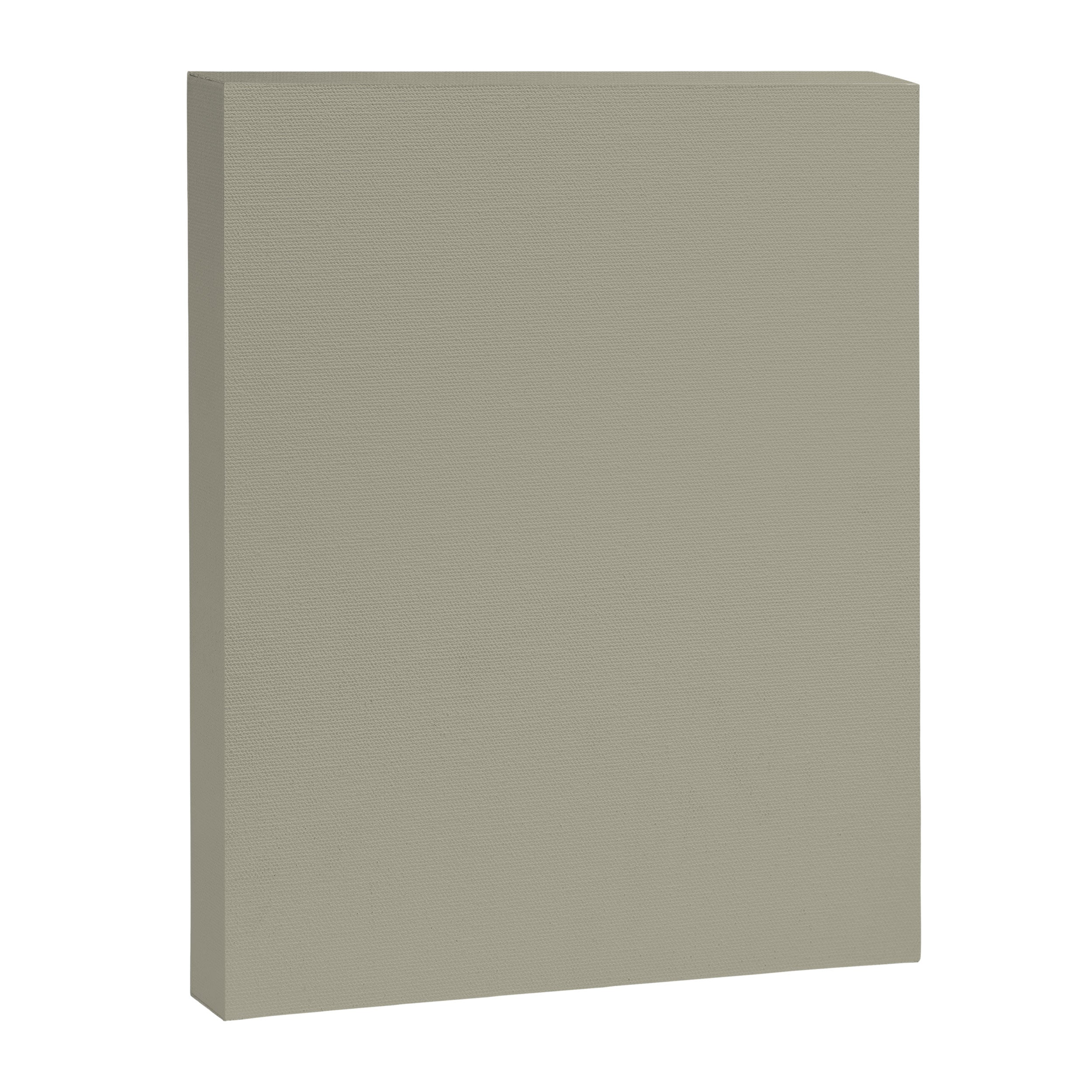 Neutral Mushroom Solid Color Canvas Print Gallery Image 8