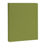 Olive Green Solid Color Canvas Print Gallery Image 8