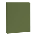 Olive Green Solid Mod Color Canvas Print Gallery Image 8