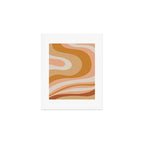 Organic Topography Earth Tone Abstract Art Print Gallery Image 1