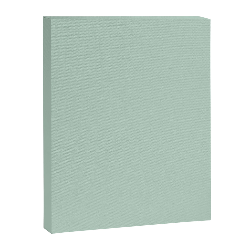 Pale Aqua Teal Blue Celadon Solid Color Canvas Print Gallery Image 8
