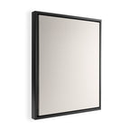 Pale Cream  Nearly White Plain Vanilla Solid  Framed Canvas Print Gallery Image 2