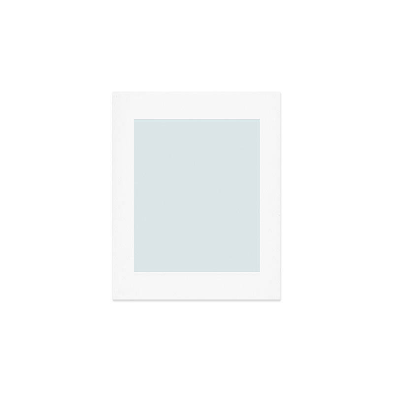 Pale Ice Blue Solid Color Art Print Gallery Image 1