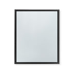 Pale Ice Blue Solid Color Framed Canvas Print Gallery Image 8