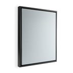 Pale Ice Blue Solid Color Framed Canvas Print Gallery Image 2