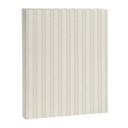 Pale Neutral Classic Double Stripe Pattern  Canvas Print Gallery Image 8