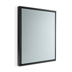Pale Powder Blue Light Ice Blue Solid Color Framed Canvas Print Gallery Image 2