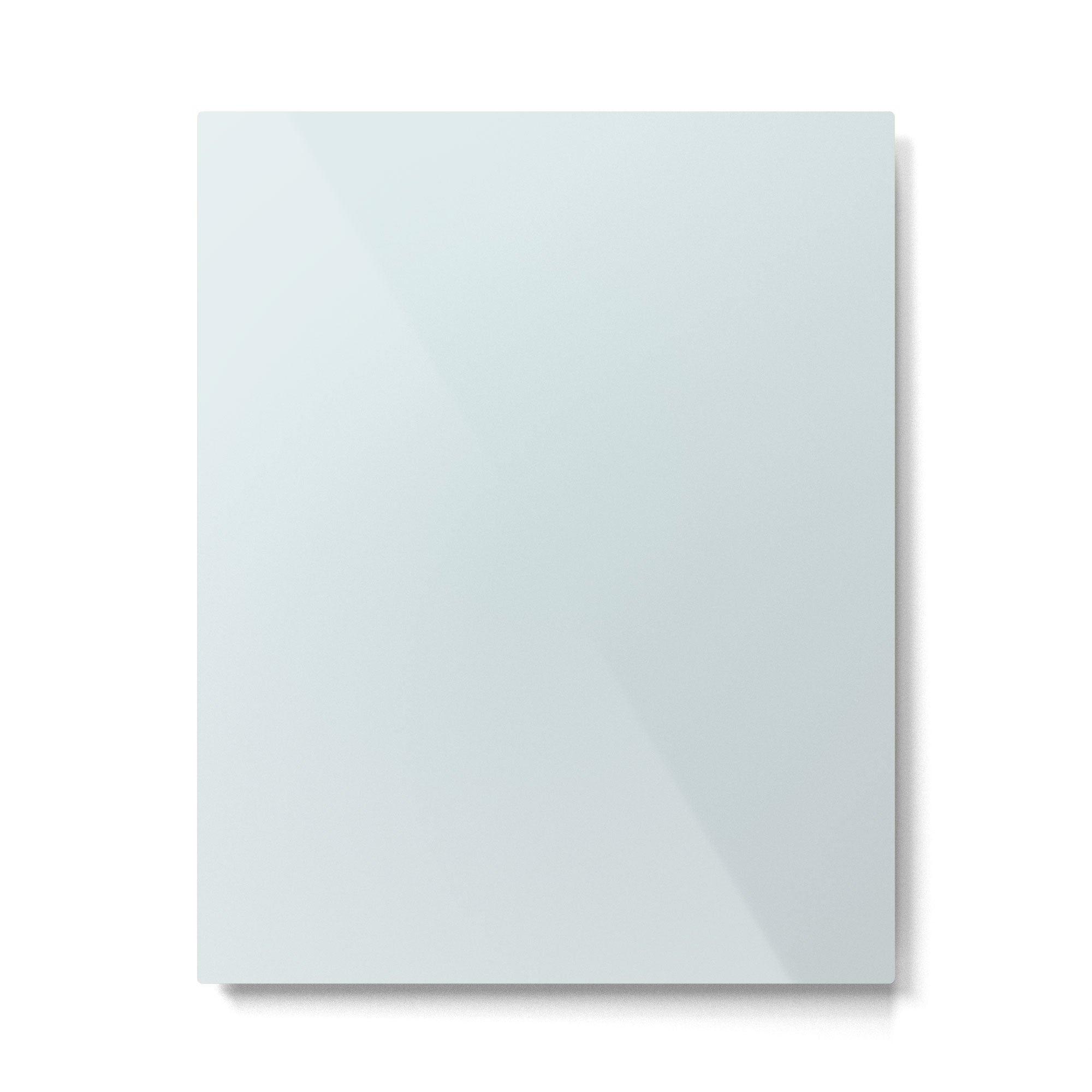 Pale Powder Blue Light Ice Blue Solid Color Metal Print Gallery Image 6