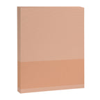 Peach Blush Banded Solid Canvas Print Gallery Image 8