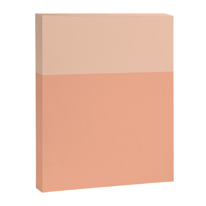 Peachy Color Block Canvas Print Gallery Image 1