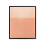 Peachy Color Block Framed Canvas Print Gallery Image 8