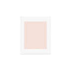Perfect Pale Light Blush Pink Solid Color Art Print Gallery Image 1