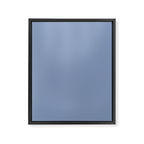 Periwinkle Blue Solid  Framed Canvas Print Gallery Image 8