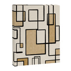Piet Composition - Mid-Century Modern Minimalist Geometric Abstract Canvas Print Gallery Image 6