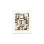 Piet Composition - Mid-Century Modern Minimalist Geometric Abstract Art Print Gallery Image 1
