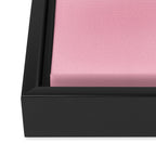 Pink All the Time Pretty Solid Color Framed Canvas Print Gallery Image 3