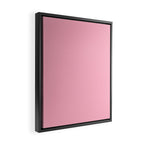 Pink All the Time Pretty Solid Color Framed Canvas Print Gallery Image 2