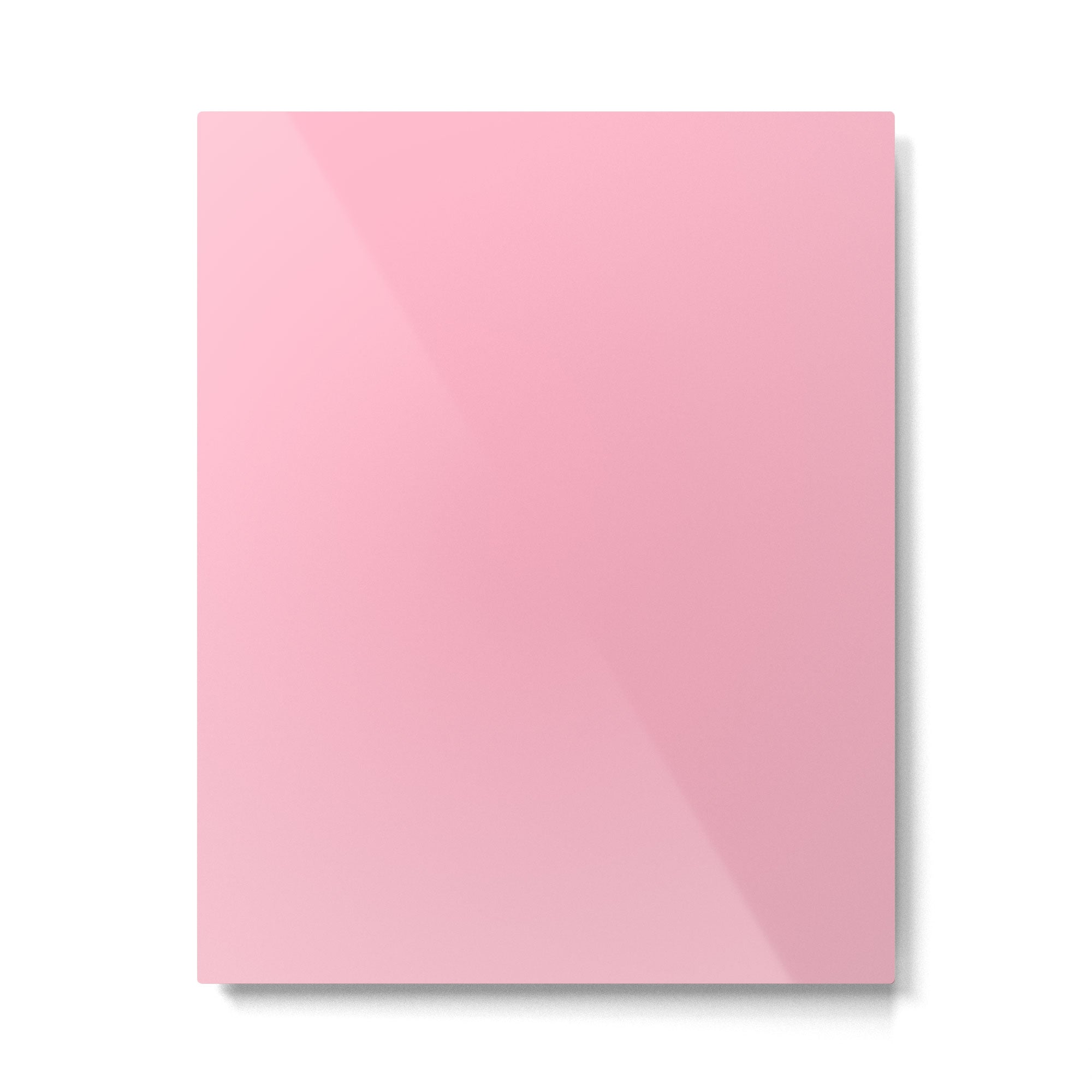 Pink All the Time Pretty Solid Color Metal Print Gallery Image 6