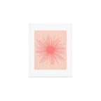 Pink Sun Art Print Gallery Image 1