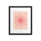 Pink Sun Framed Art Print Gallery Image 6