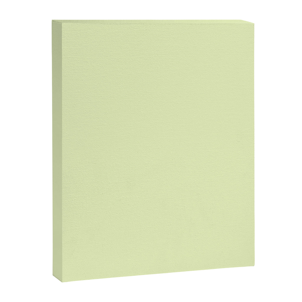 Pistachio Ice Cream Light Green Solid Canvas Print Gallery Image 8