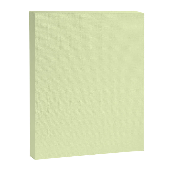 Pistachio Ice Cream Light Green Solid Canvas Print Gallery Image 1